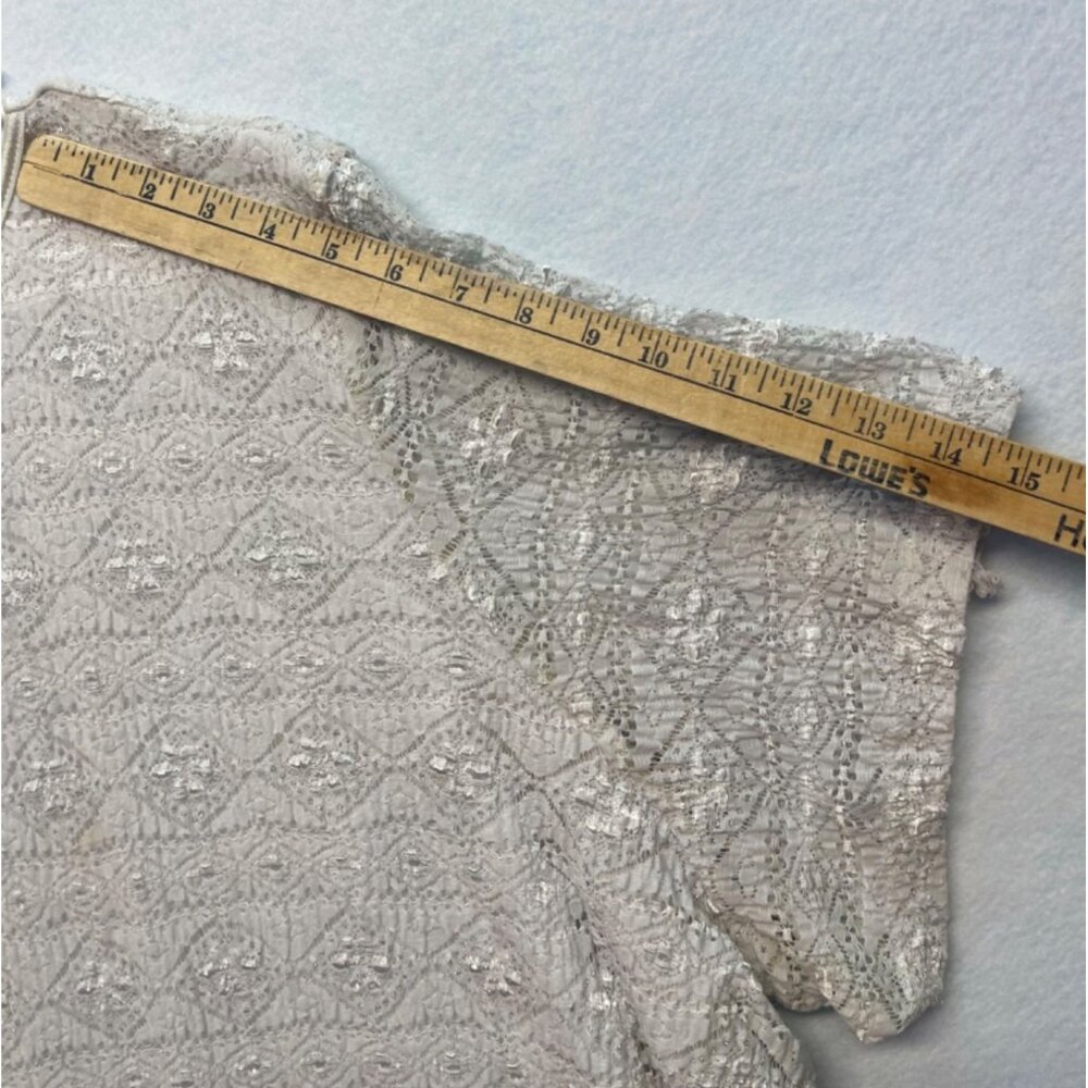 Maggie Barnes Plus Size 5X Top Blouse Short Sleeve Sparkly Pullover - Picture 7 of 9